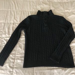 Cable knit sweater
